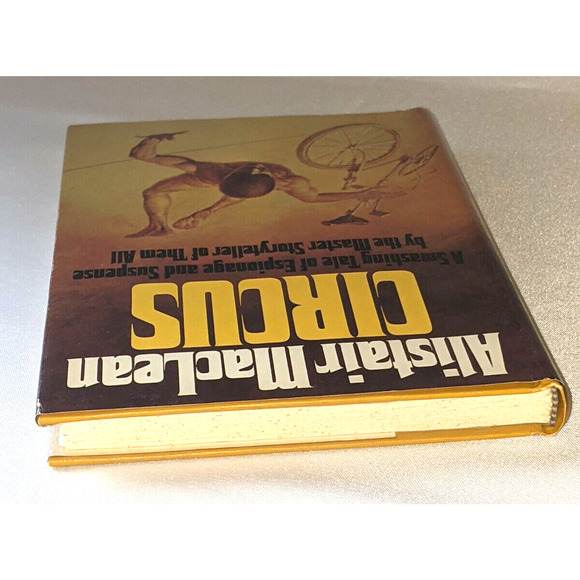 Alistair McLean Circus 1975 Used Hardback - Picture 10 of 12